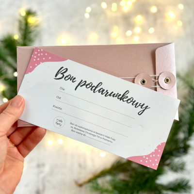 Bon Podarunkowy - wersja papierowa lub do druku