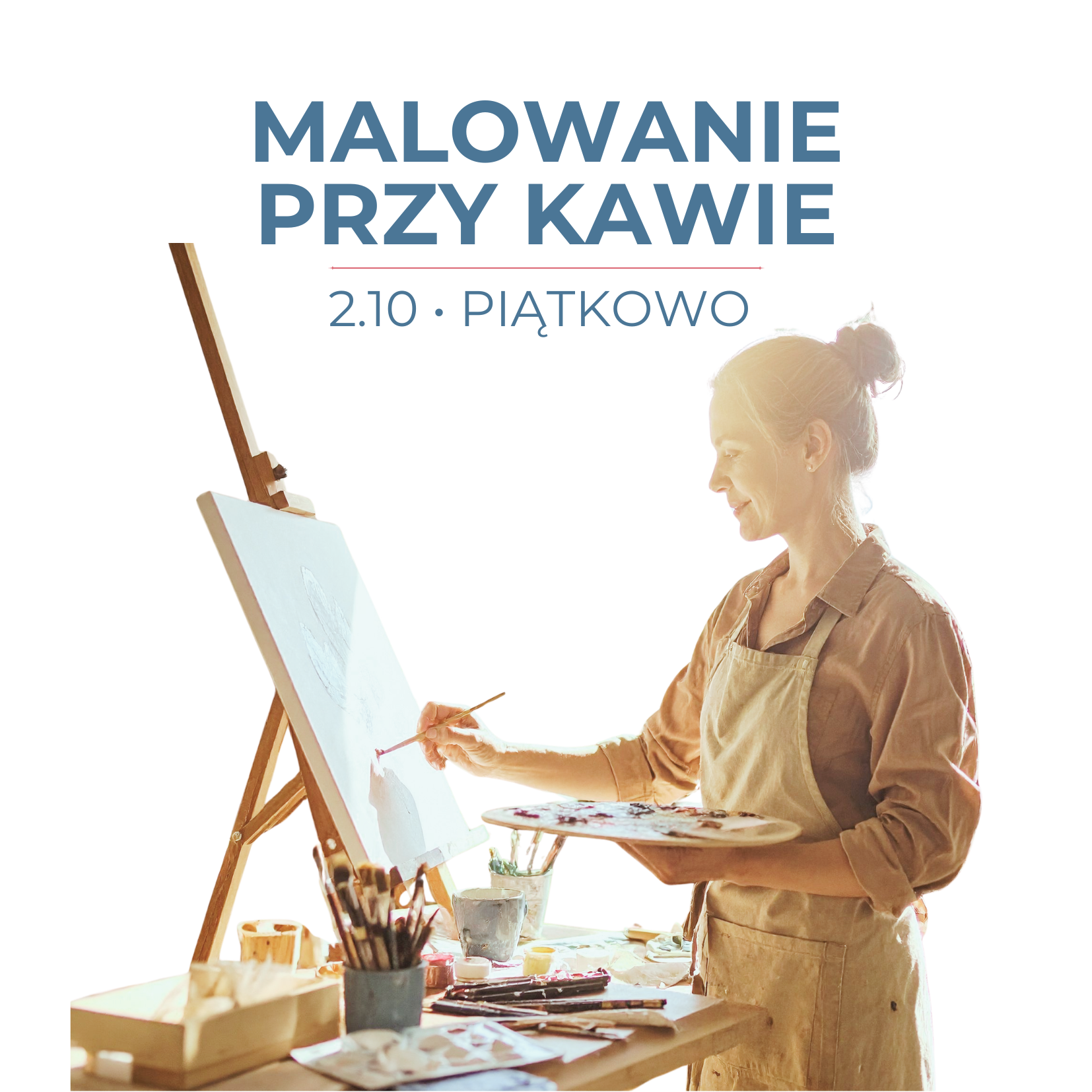 Malowanie przy kawie 2.10 // PIĄTKOWO